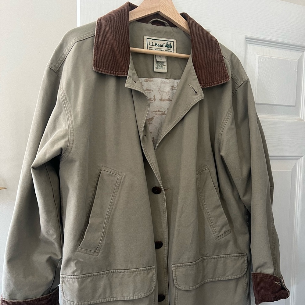 Tan L.L.Bean Barn Jacket Men’s M